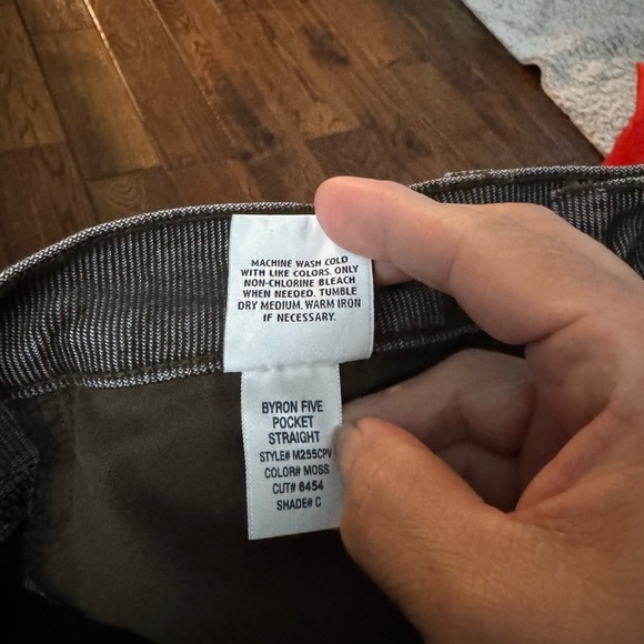 Hudson Byron 5 Pocket Straight Leg Denim Jeans - Picture 5 of 5